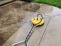 a surface cleaner in use